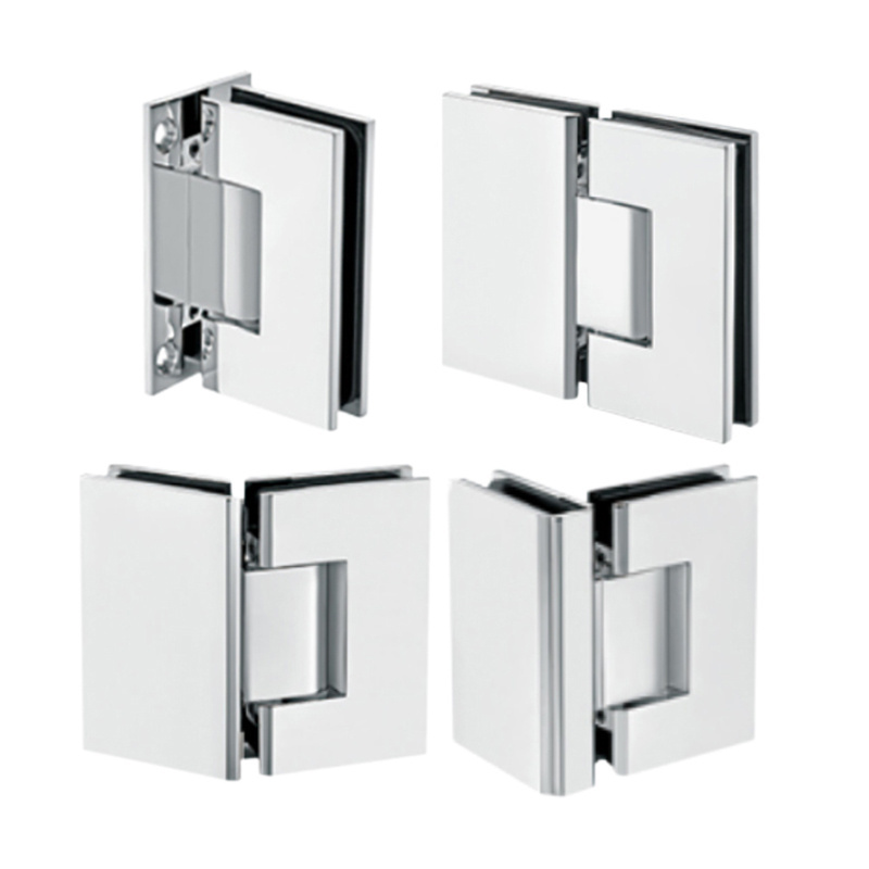 modern frameless glass door pivot screen polish hydraulic bathroom 90 180 degree glass shower door hinges