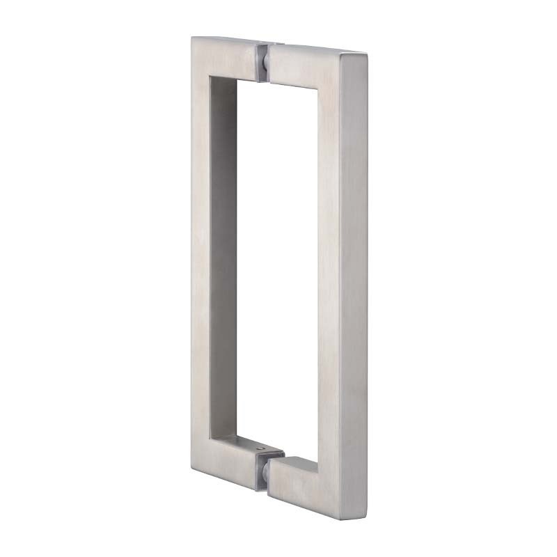 Pull Door Handle Oil Rubbed Bronze Square Rectangular Stainless Steel exterior bathroom shower glass door pull handles