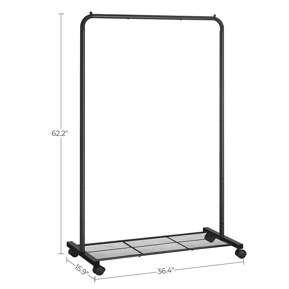 Multifunctional Garment Rack Metal Clothes Hat Floor Stand Organizer Hanger Storage Shelf Rack