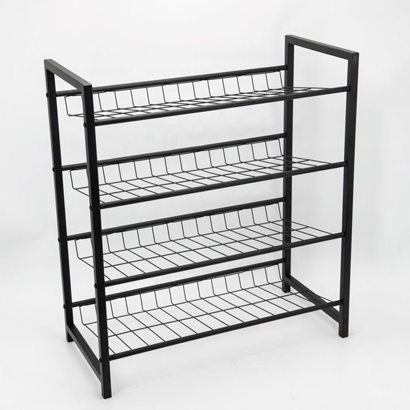 quality assurance durable rack waterproof simple metal shoe rack cabinet designs shoe rack with handle for outdoor