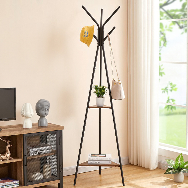 Modern Tree Shaped Coat Stand Clothes Rack Living Room Furniture Metal Free Standing Hanger Rack