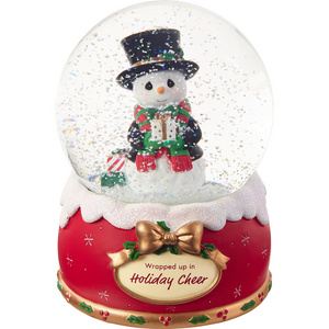 BSCI Factory Polyresin Snow Globe Christmas Snow Globes for Home Decoration