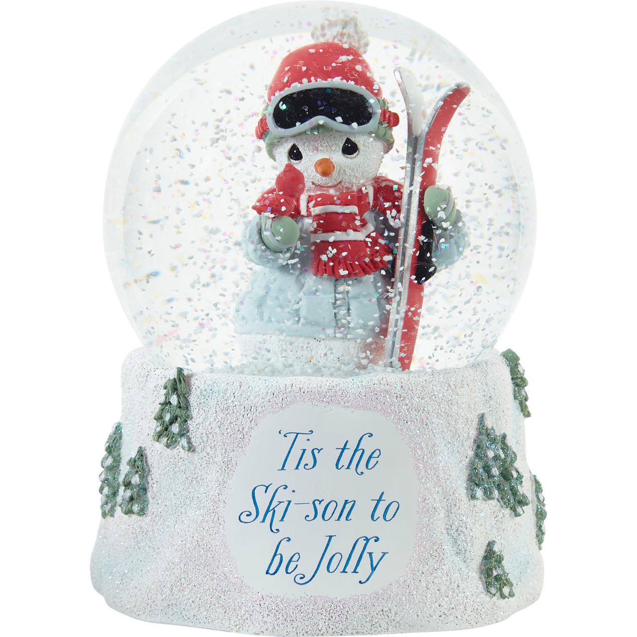 BSCI Factory Polyresin Snow Globe Christmas Snow Globes for Home Decoration