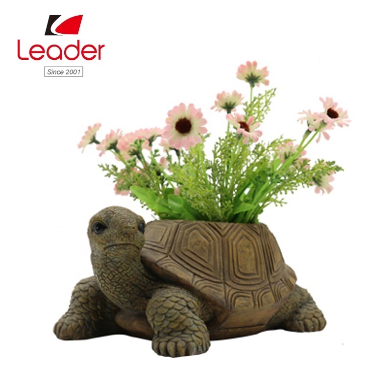 Best-Seller Polyresin Garden Frog Figurine Planters resin flower pot flower pot outdoor