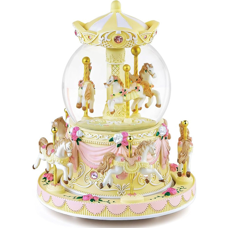 Swan Lake Gift Ballet Water Globe Ballerina Snow Globe