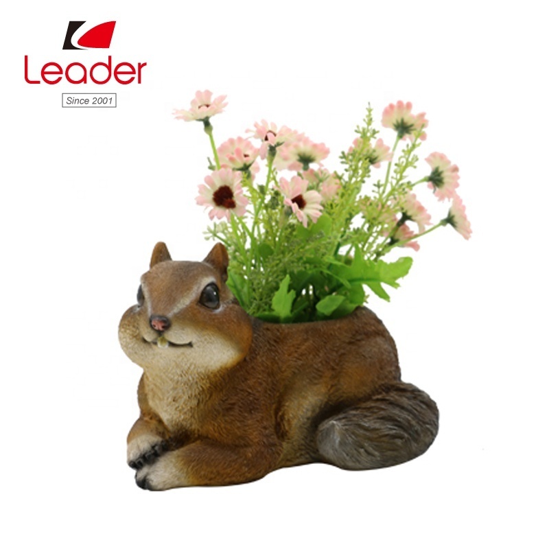 Best-Seller Polyresin Garden Frog Figurine Planters resin flower pot flower pot outdoor