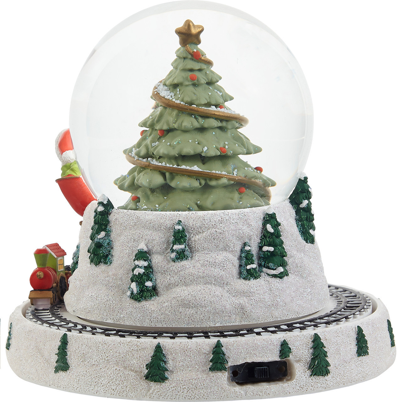 BSCI Factory Polyresin Snow Globe Christmas Snow Globes for Home Decoration