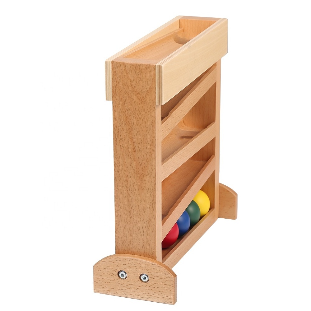 Top educational toys for babies hot sale 0-3 wooden baby toys montessori visual tracker for kindergarten