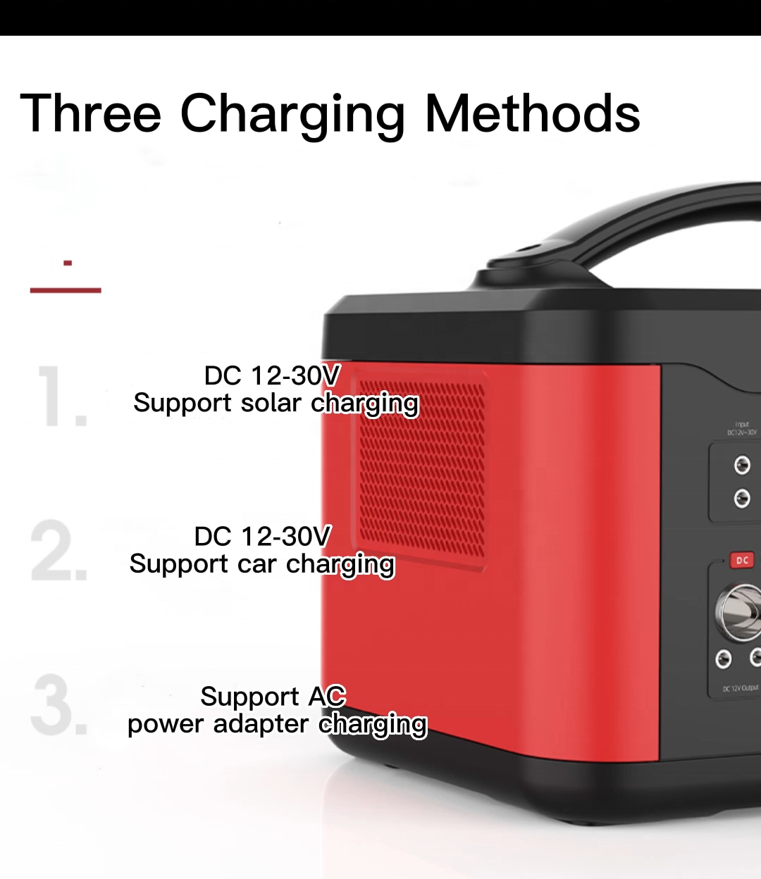 1000W 400000mAh 1280Wh Home Emergency Outdoor Solar Power Supply Portable Power Station For Camping