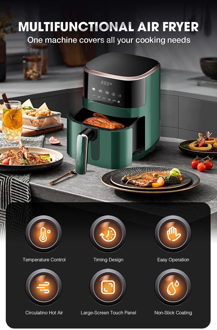 Air Fry for Healthy Low Fat Cooking electric mechanical Air Fryer Toaster oven air fryer BestSuppliers