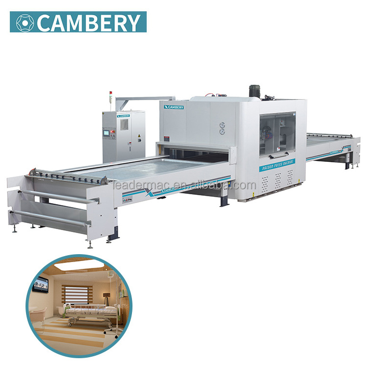 High quality vacuum press machine thermoforming machine wood panel PVC 3D laminating membrane press machine