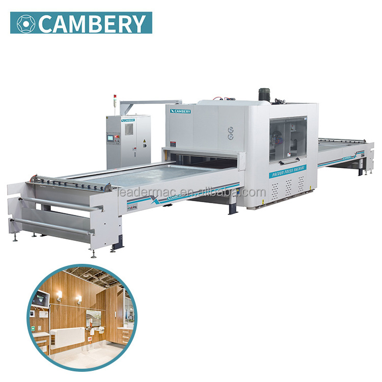 High quality vacuum press machine thermoforming machine wood panel PVC 3D laminating membrane press machine