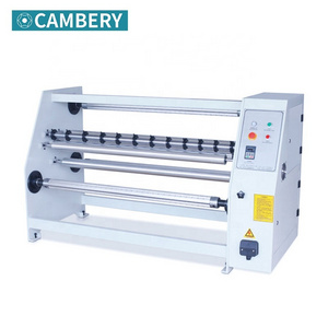 Cambery factory Plastic Film Slitting Rewinding Machine High Precision Stretch Film Slitting Rewinding Machine