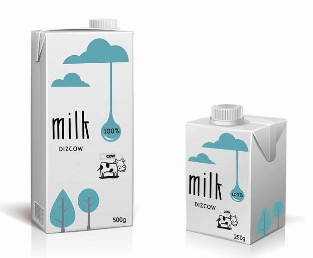 Hot Sale Cheap Custom Gable Top &Other milk Packaging Carton Box gable top carton