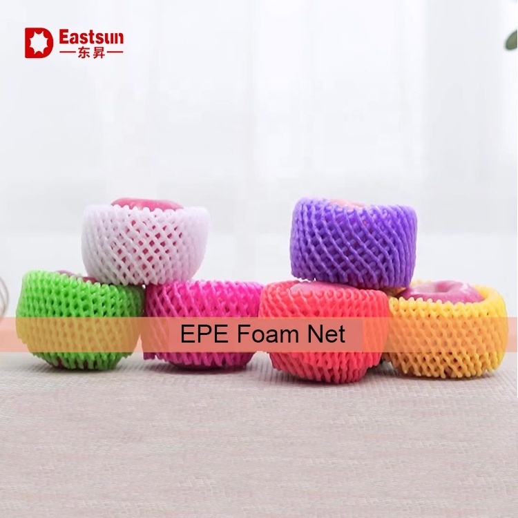 Durable EPE Foam Net Protect Bottles Fruit Foam Net