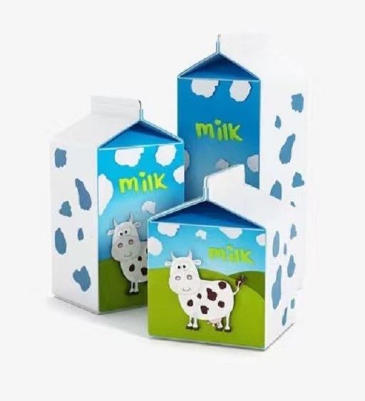 Hot Sale Cheap Custom Gable Top &Other milk Packaging Carton Box gable top carton