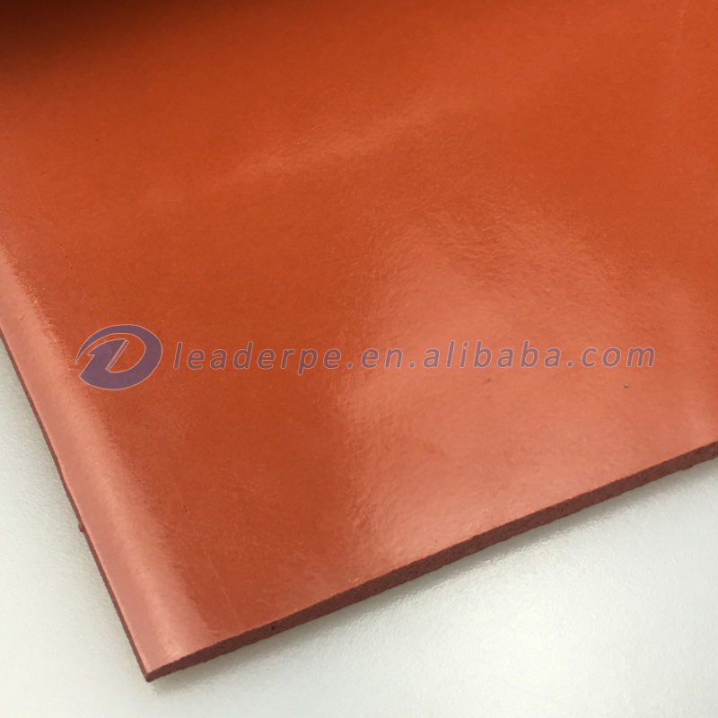 3mm Thin Red Open Cell High Temperature Silicone Rubber Foam Pad Sheet