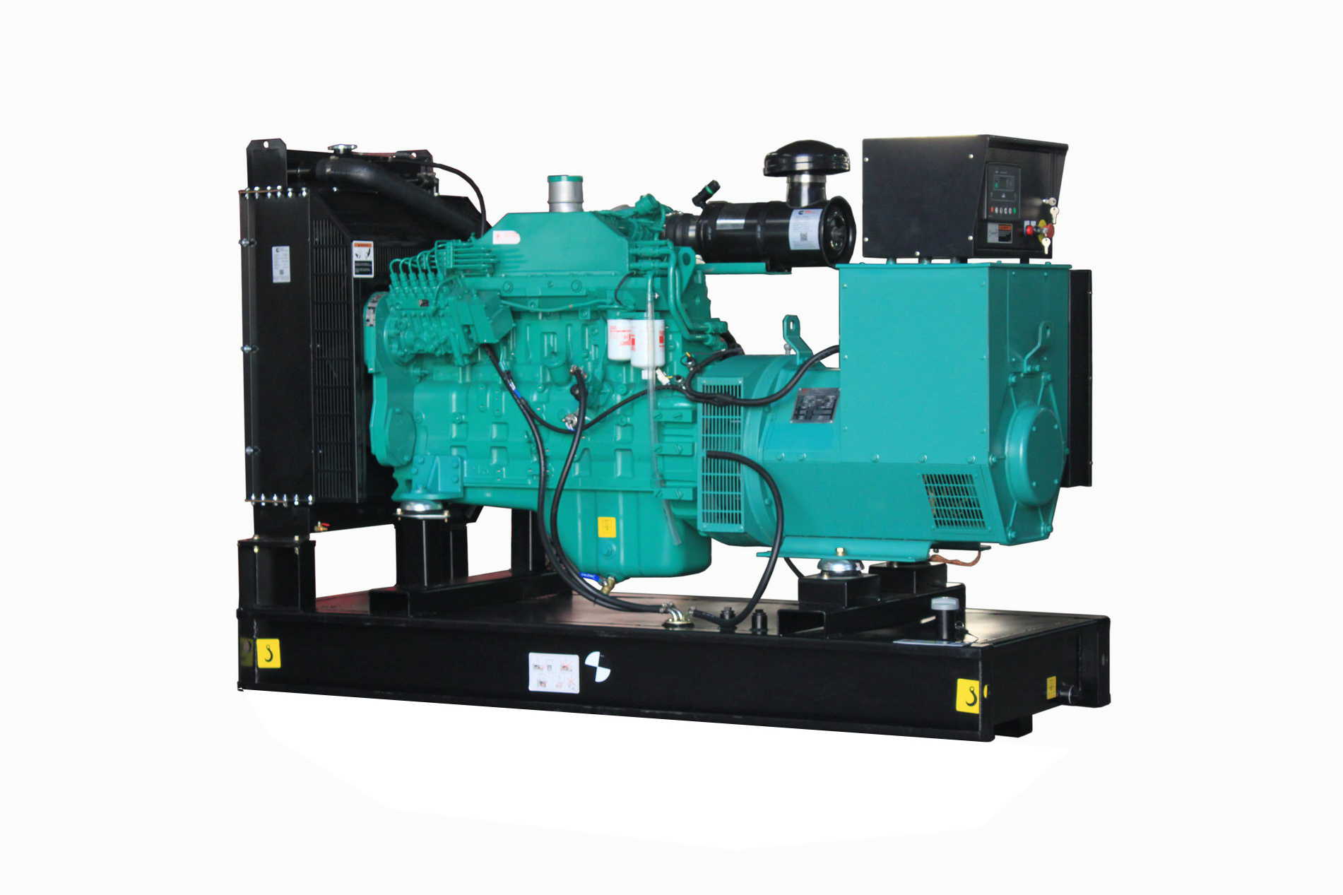 1500rpm 50HZ 95kva brushless alternator 76kw three phase single bearing diesel generator