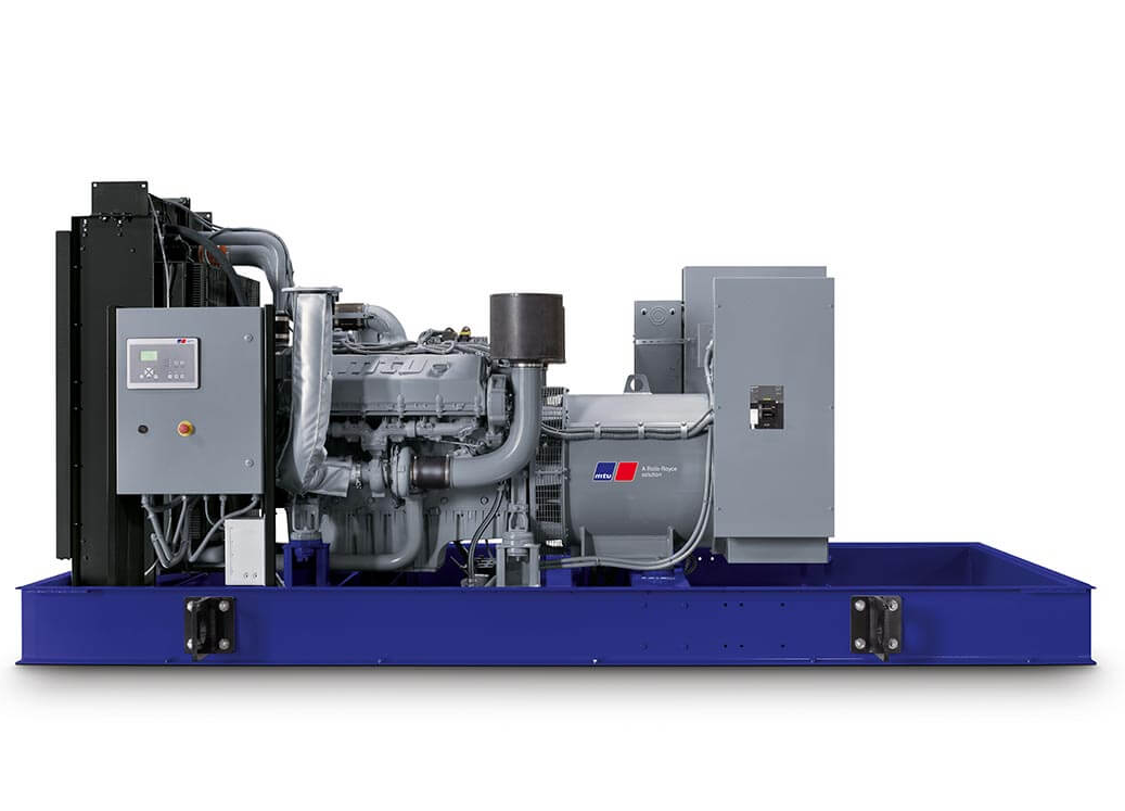 European original MTU Continuous Power 1000KW open natrual gas generator 8V4000 GS Engine with CHP System