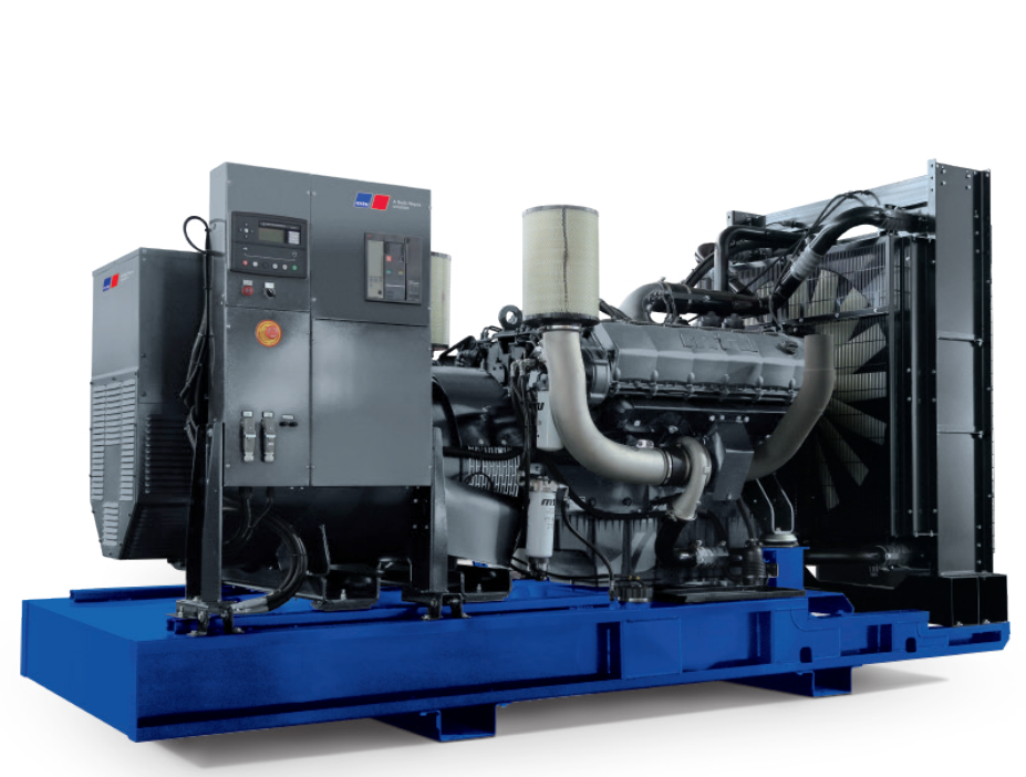 European original MTU Continuous Power 1000KW open natrual gas generator 8V4000 GS Engine with CHP System