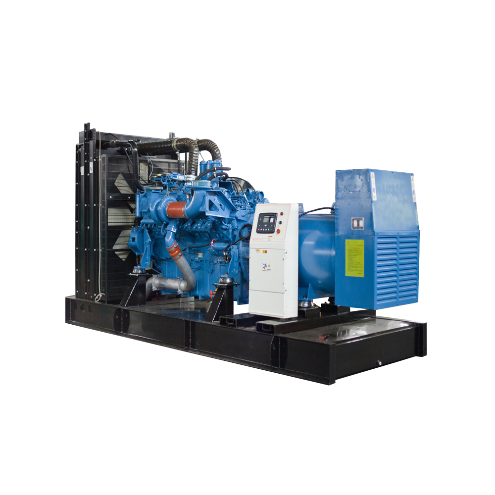 European original MTU Continuous Power 1000KW open natrual gas generator 8V4000 GS Engine with CHP System