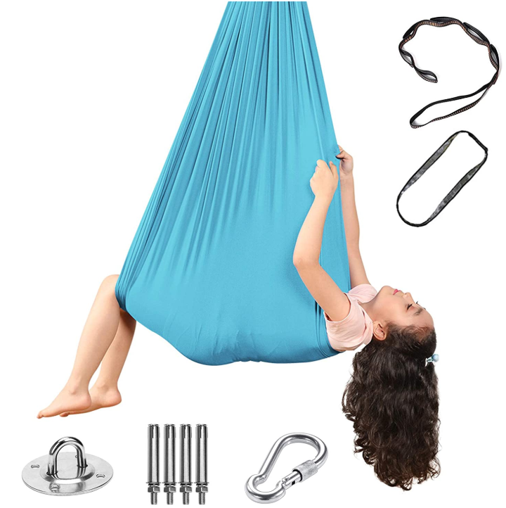 Kids double layer or single layer Sensory Swing Sensory Hammock Therapy Swing