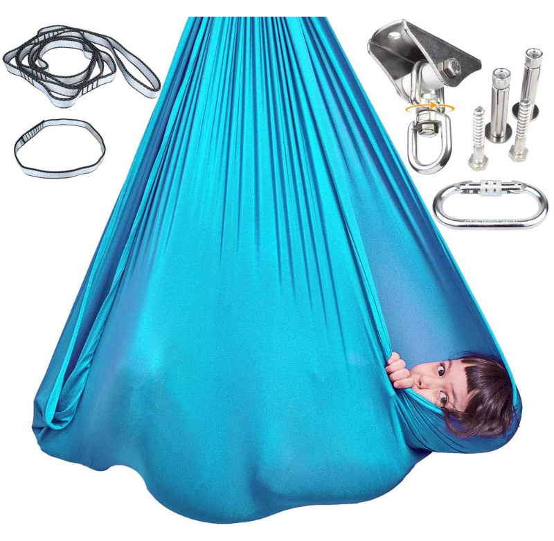 Kids double layer or single layer Sensory Swing Sensory Hammock Therapy Swing