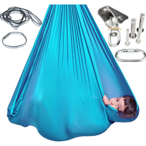 Kids double layer or single layer Sensory Swing Sensory Hammock Therapy Swing