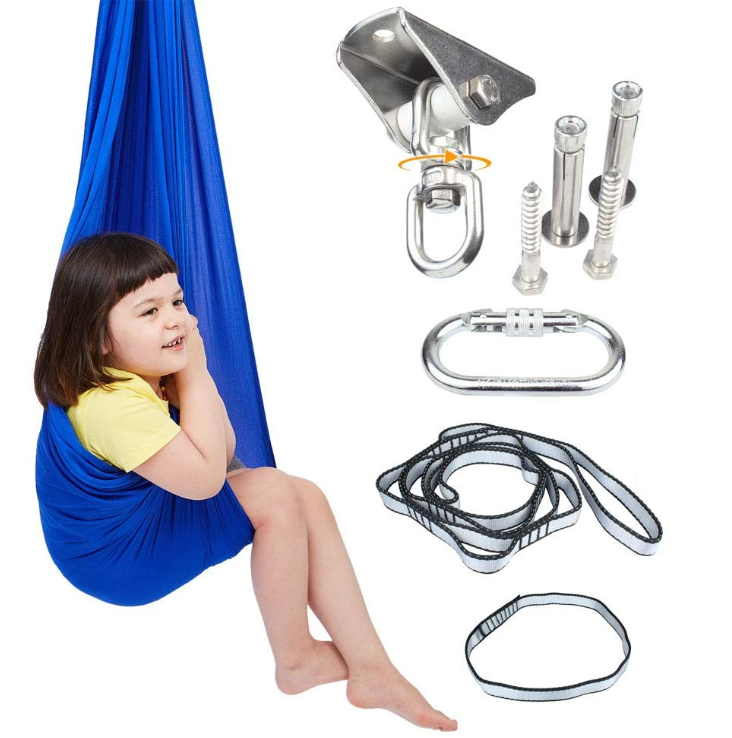 Kids double layer or single layer Sensory Swing Sensory Hammock Therapy Swing