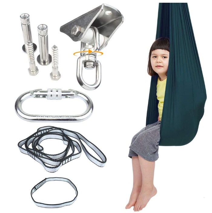 Kids double layer or single layer Sensory Swing Sensory Hammock Therapy Swing