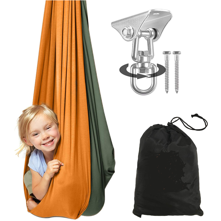 Travel yoga swing aerial yoga hammock mix color aerial yoga swing