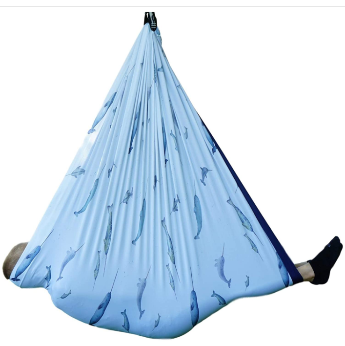 Travel yoga swing aerial yoga hammock mix color aerial yoga swing