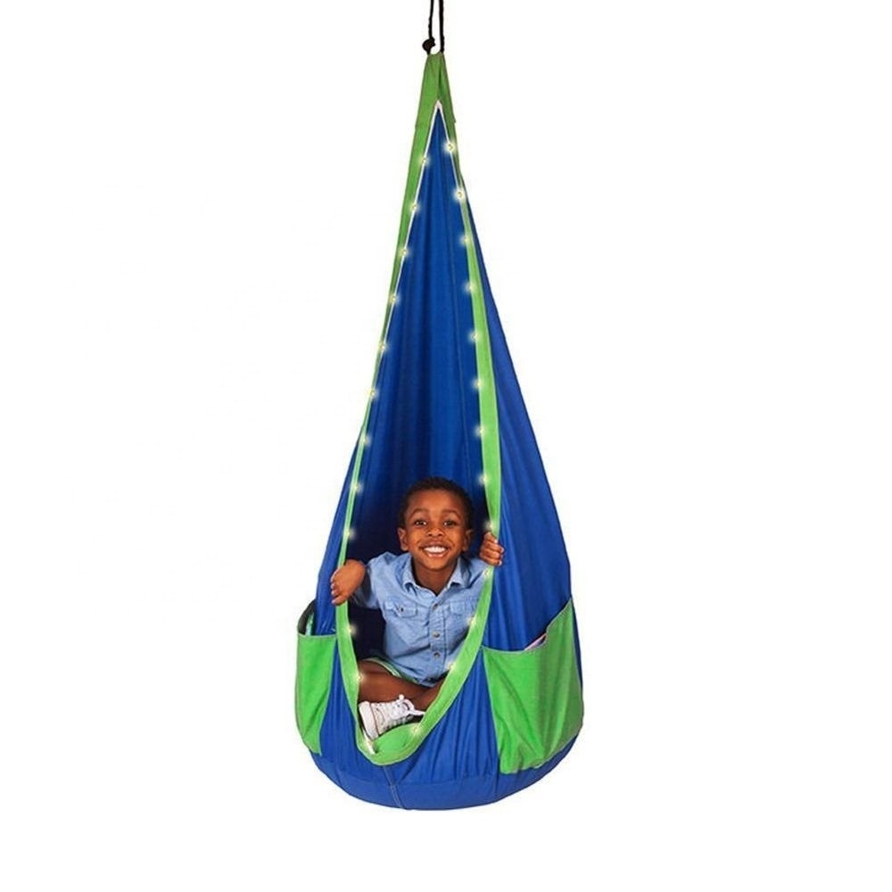 High Quality Top Seller Round Cuddle Kids therapy Swing sensory play autism hanging