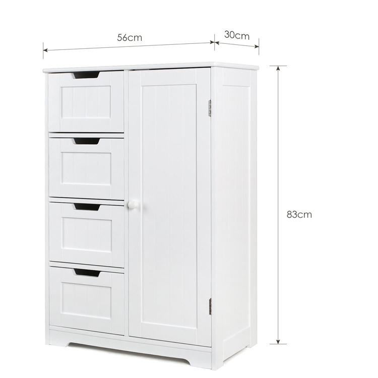 Best Selling Wooden White Bedroom Closet Wardrobe Furniture bathroom storage cabinet