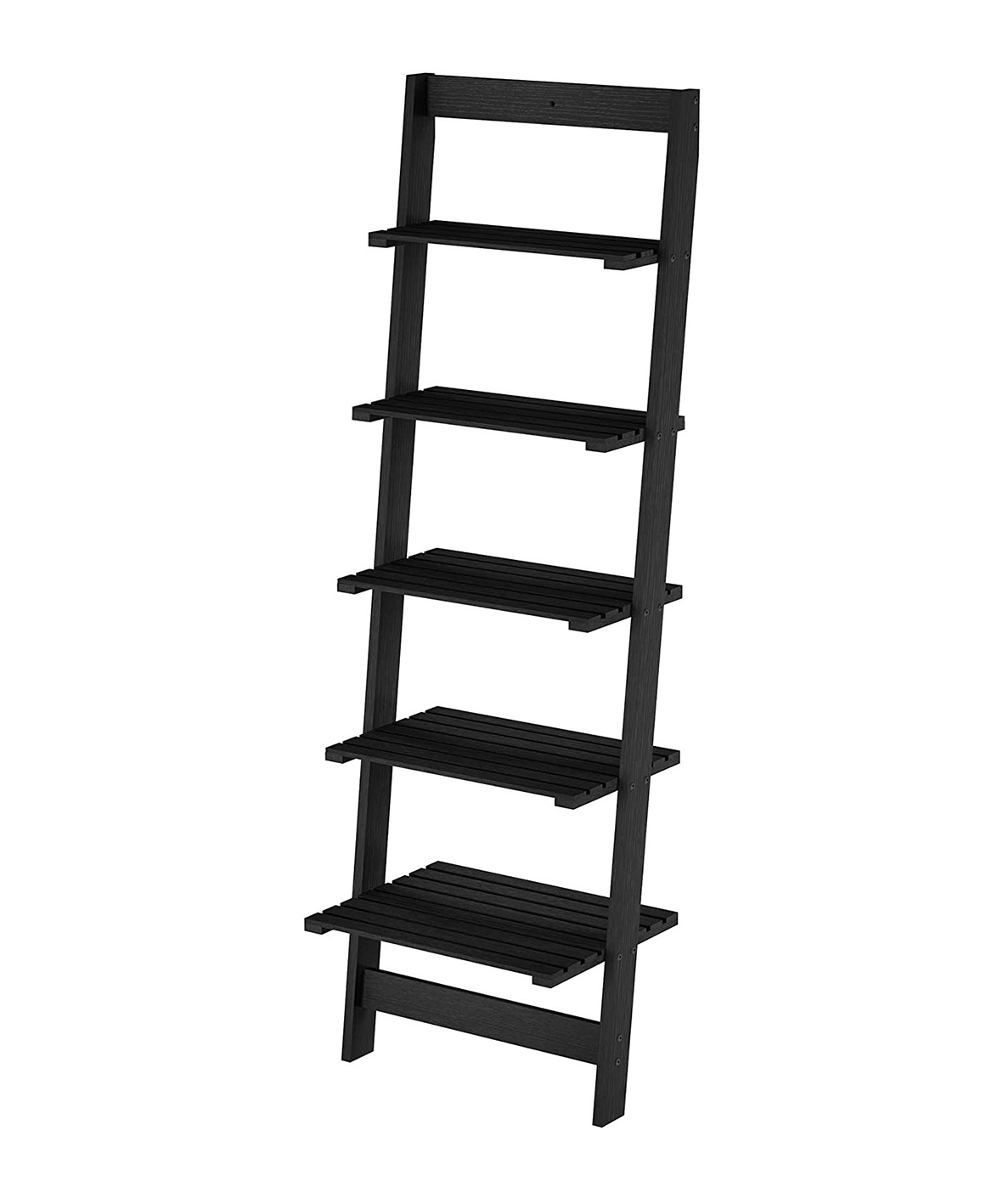 5 Tier Leaning Shelf, Ladder Shelf Home, Plant Organizer Large Storage Multifunctional Display for Living Room Kitchen Office