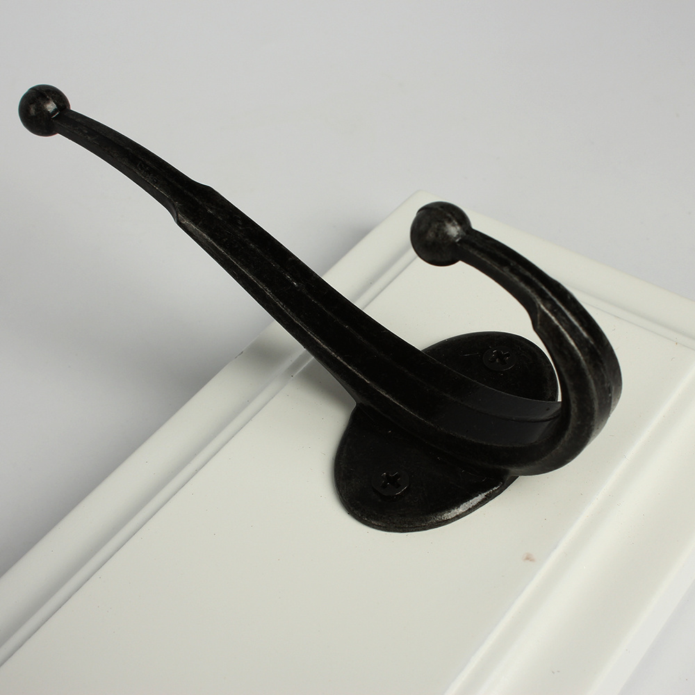 6 Heavy Duty antique Coat and Hat Hook Rail/Rack, wall mounted coat rack coat hook