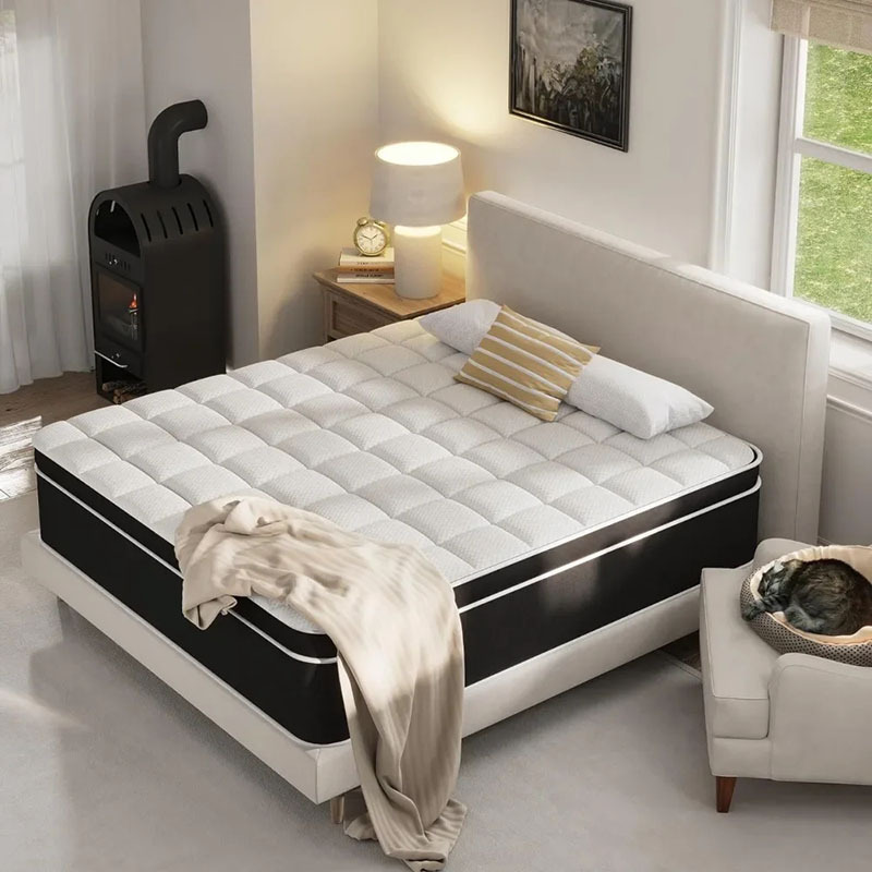 Hybrid Mattress King Size With Memory Foam and Pocket Springs King Mattress 5 star hotel pocket spring foam mattress