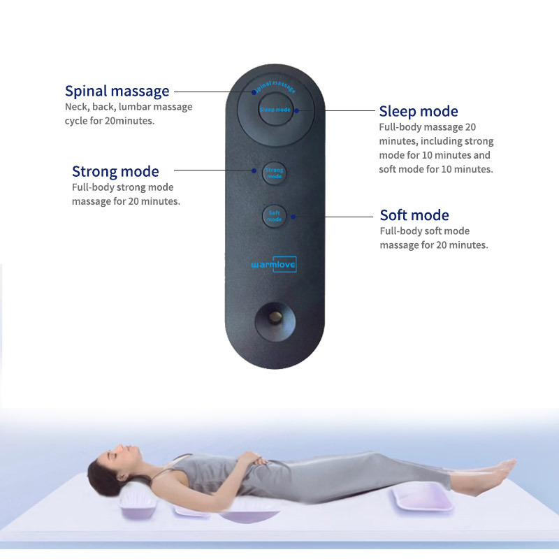 2023 The best korea whole body heating folding air massage mattress