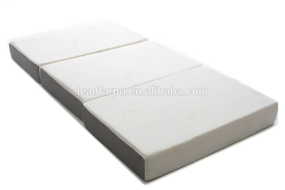 Folding up Guest Mattress Foam Bed Sofa Bed Single & Double Sizes Home Furniture Customized 100% Polyester Medium Memory Foam