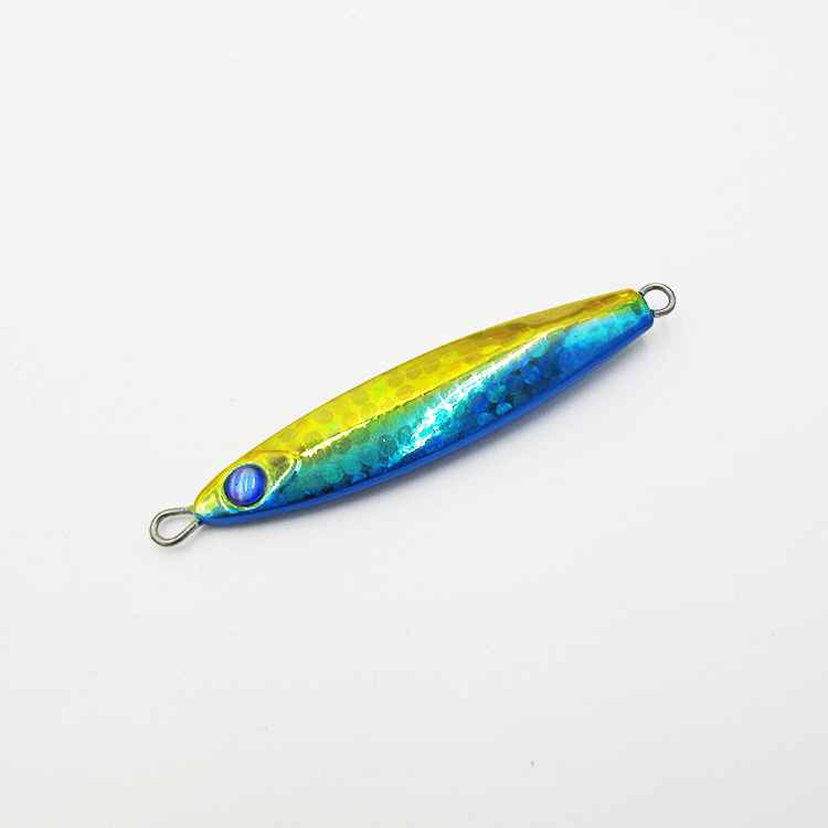 LF191 LEAD FISH 28g Colorful Lazer small Jig 3D Fishing Eyes Artificial Bait