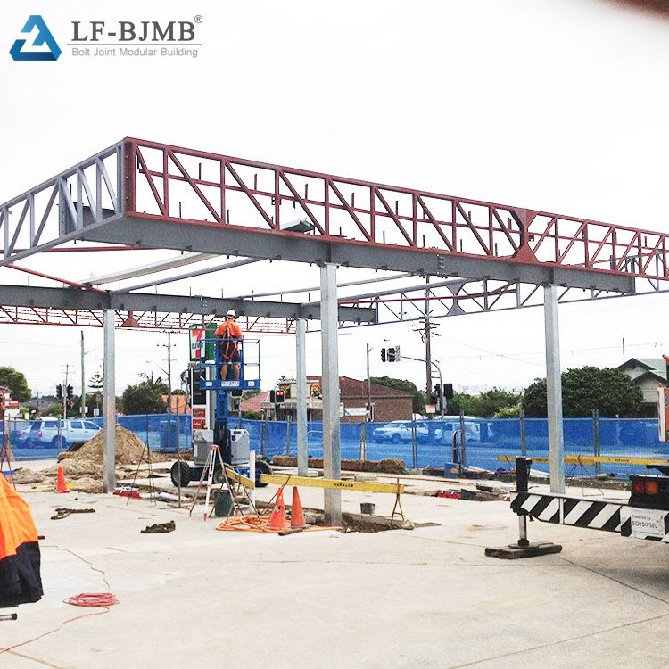 Graphics Design Space Frame Gas Petrol station Canopy Construction Canopy Structure