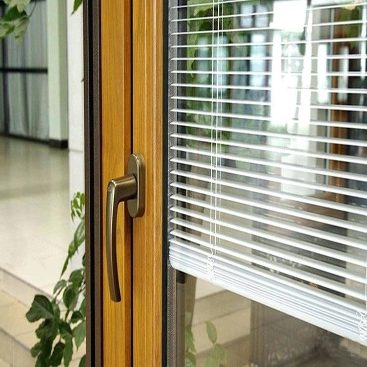 Custom Size Tempered Low-E Insulated Glass Units With Internal Aluminum Blinds For Doors and Windows and Glass Walls