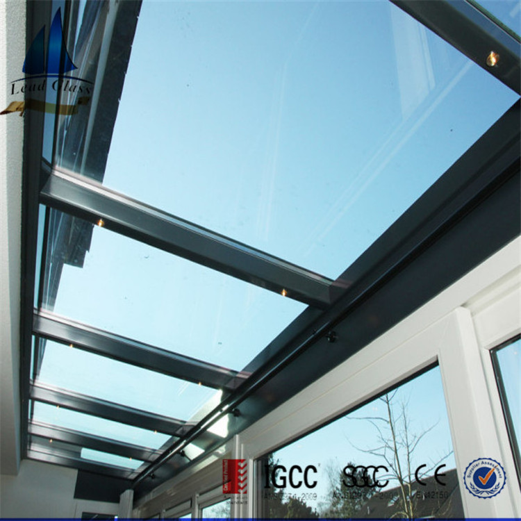 Chinese Tempered Laminated Glass Supplier For Roof Skylight