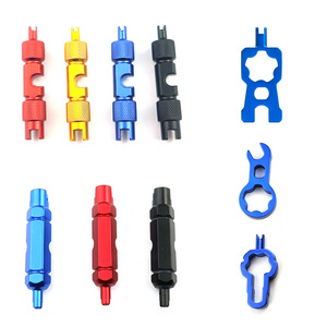 4 IN 1 Portable Bicycle Valve Wrench Multifunction Schrader/Presta Valve Core Disassembly Installation Tools For MTB Road Bike