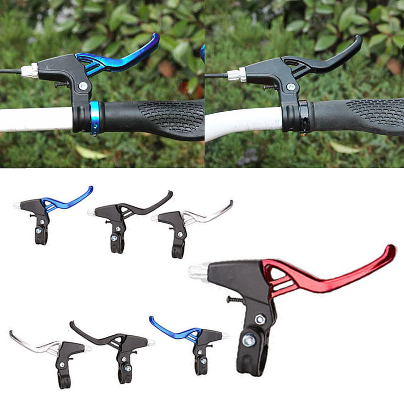 1 Pair Ultralight Aluminum Alloy Bicycle BMX Brake Handle MTB Mountain Bike Cycling Brake Levers V/Disc Brake Lever