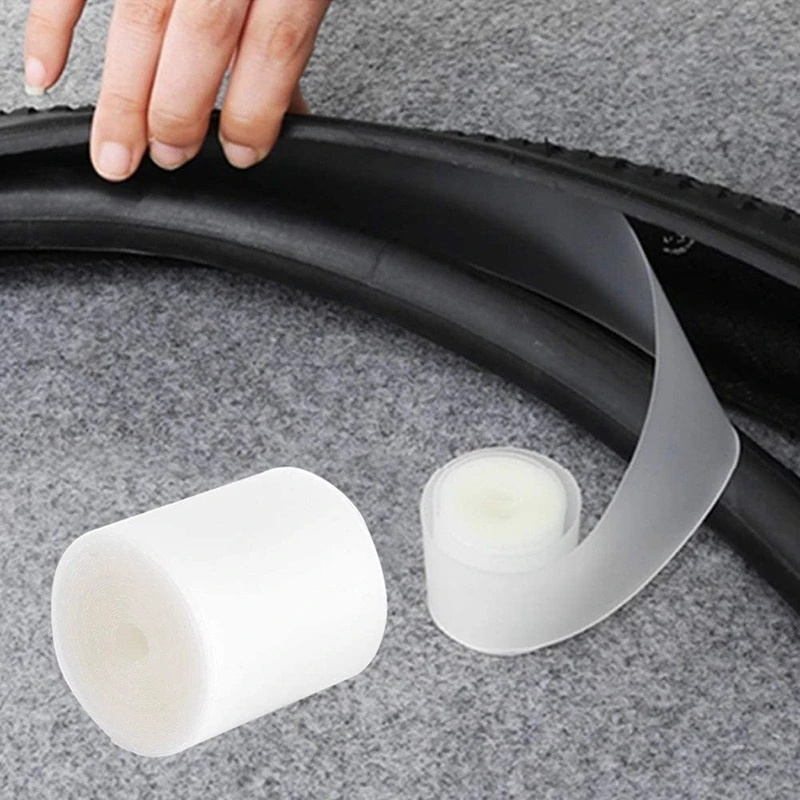 Bike Tube Protector White MTB Bicycle Tire Liner 2Pcs Anti-Puncture Proof Belt 14