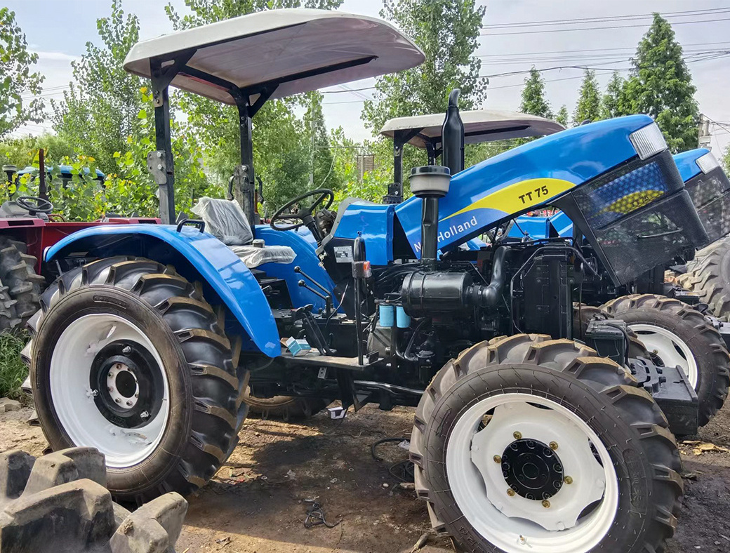 Wholesaler Second Hand Yanmar 704 Diesel Tractor 70HP 2WD 4WD Agriculture Farm Used Wheel Tractor