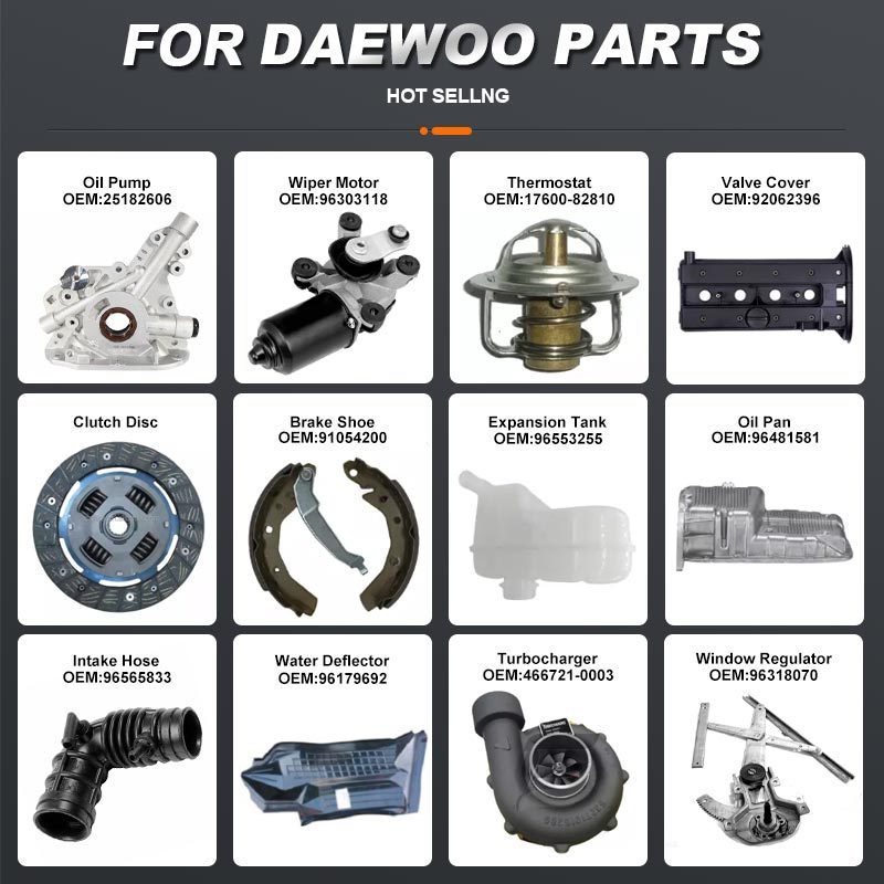 PERFECTRAIL Auto Spare Parts for Daewoo Matiz Nexia Tico Lanos Damas Cielo Nubira Korean Cars