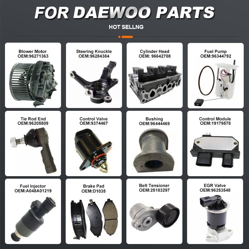 PERFECTRAIL Auto Spare Parts for Daewoo Matiz Nexia Tico Lanos Damas Cielo Nubira Korean Cars