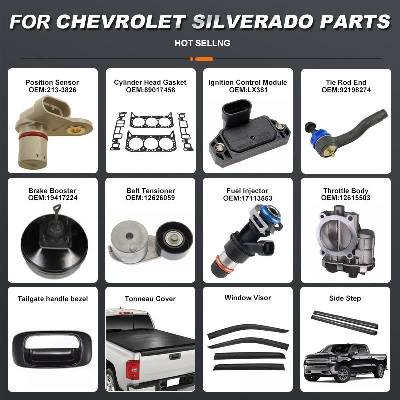 PERFECTRAIL 4x4 Auto Spare Parts for Chevrolet Silverado 1500 2500 3500 Pickup American Cars